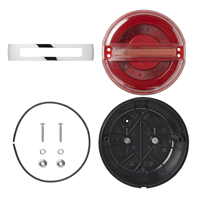 ProPlus 343611 Rückleuchte Ø140mm 14 LED mit dynamischem Blinklicht für Anhänger