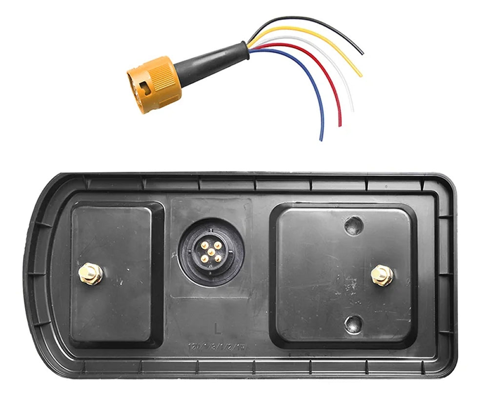 ProPlus 343626 Rückleuchte 6 Funktionen 225x105mm 43 LED links für Anhänger