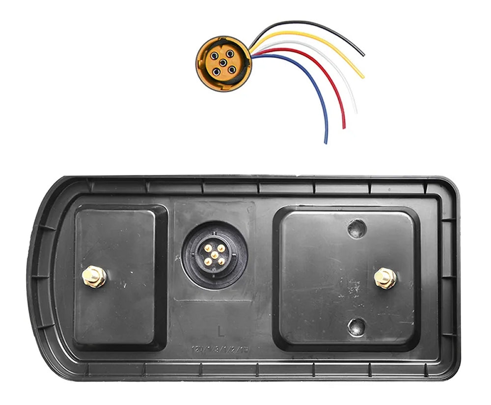 ProPlus 343626 Rückleuchte 6 Funktionen 225x105mm 43 LED links für Anhänger