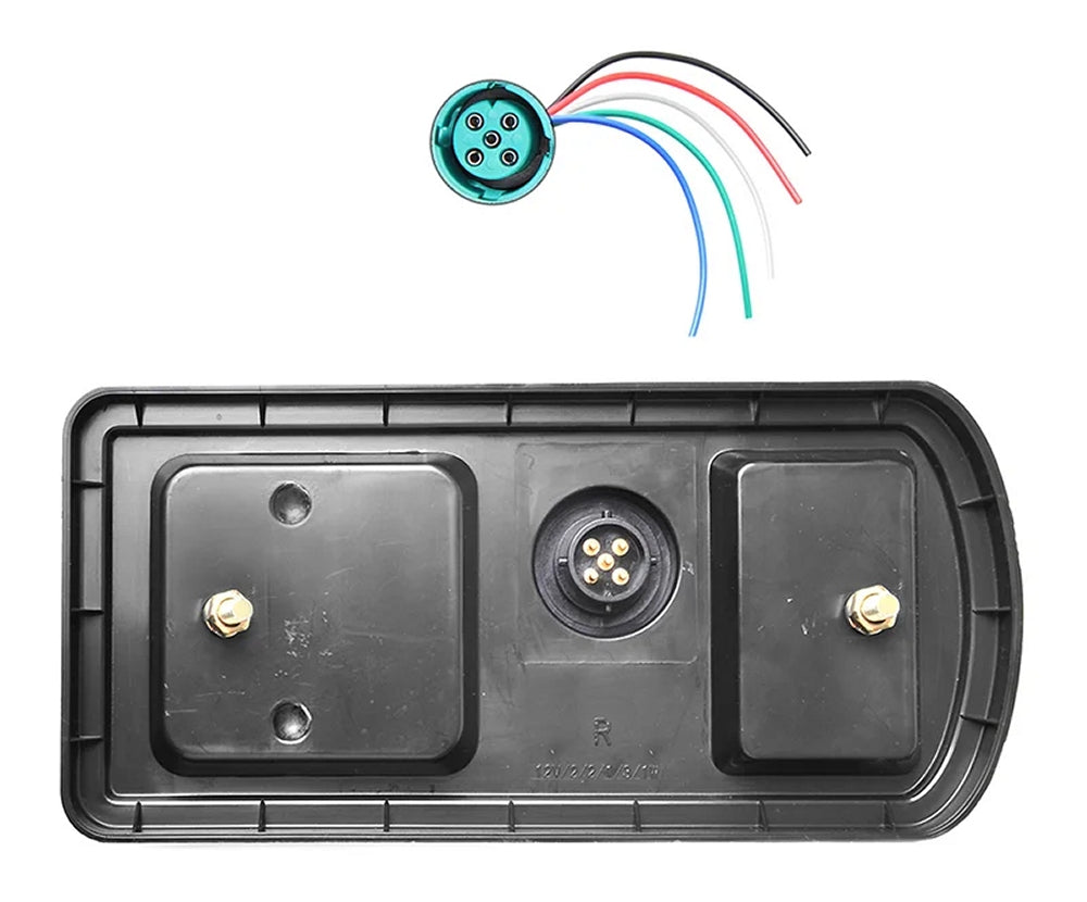 ProPlus 343627 Rückleuchte 6 Funktionen 225x105mm 43 LED rechts für Anhänger