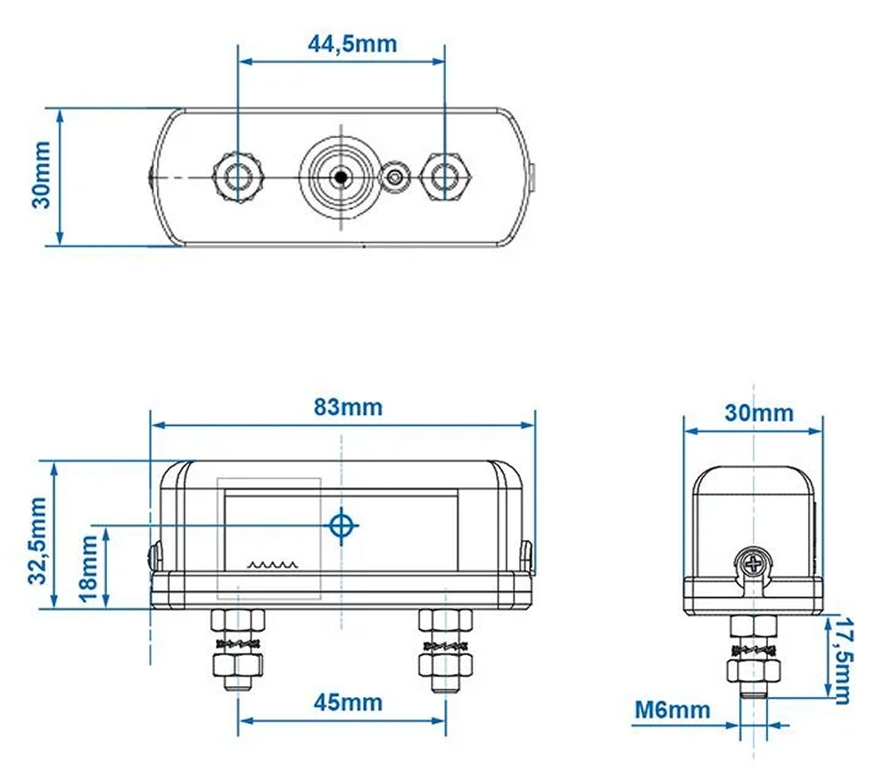 ProPlus 343637 Kennzeichenleuchte 85x35mm für Anhänger Wohnwagen Wohnmobil