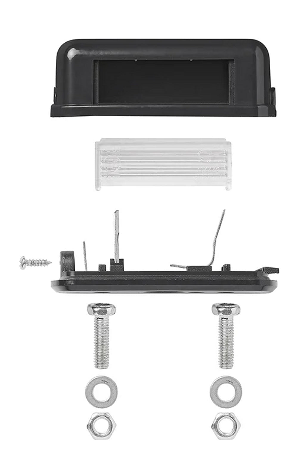 ProPlus 343637PM Kennzeichenleuchte 83x33mm für Anhänger Wohnwagen Wohnmobil