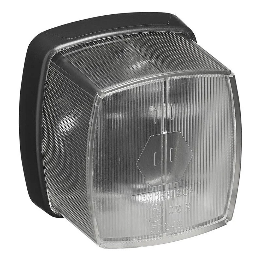 ProPlus 343701 Positionsleuchte weiß 66x62mm für Anhänger Wohnwagen Wohnmobil