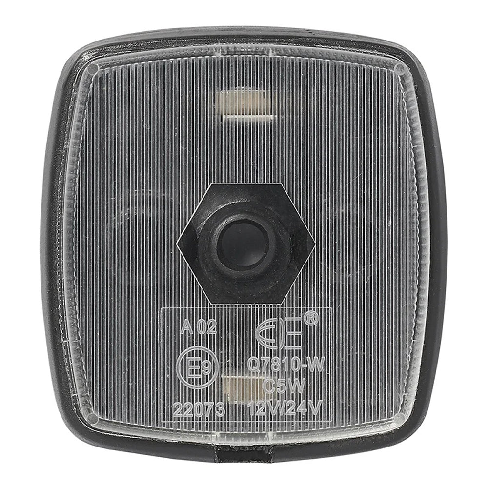 ProPlus 343701PM Positionsleuchte weiß 65x60mm für Anhänger Wohnwagen Wohnmobil