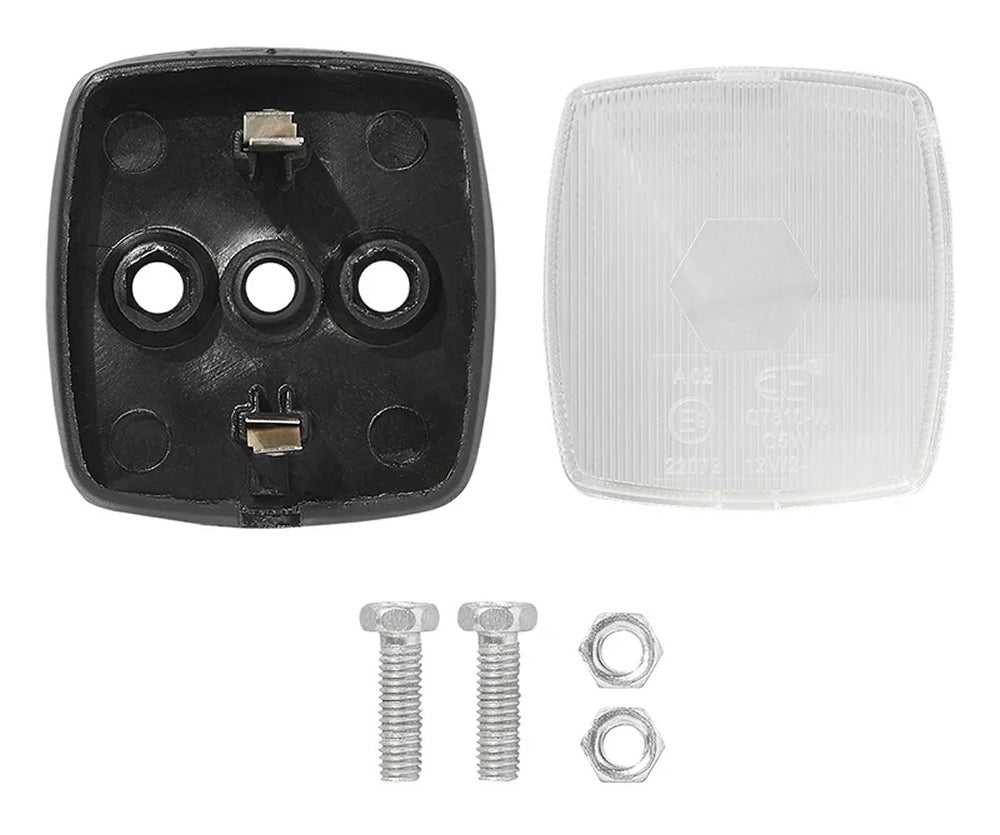 ProPlus 343701PM Positionsleuchte weiß 65x60mm für Anhänger Wohnwagen Wohnmobil