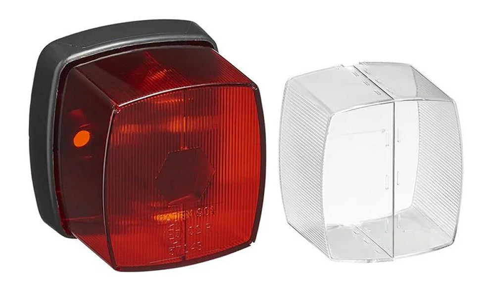 ProPlus 343703 Positionsleuchte rot 66x62mm für Anhänger Wohnwagen Wohnmobil