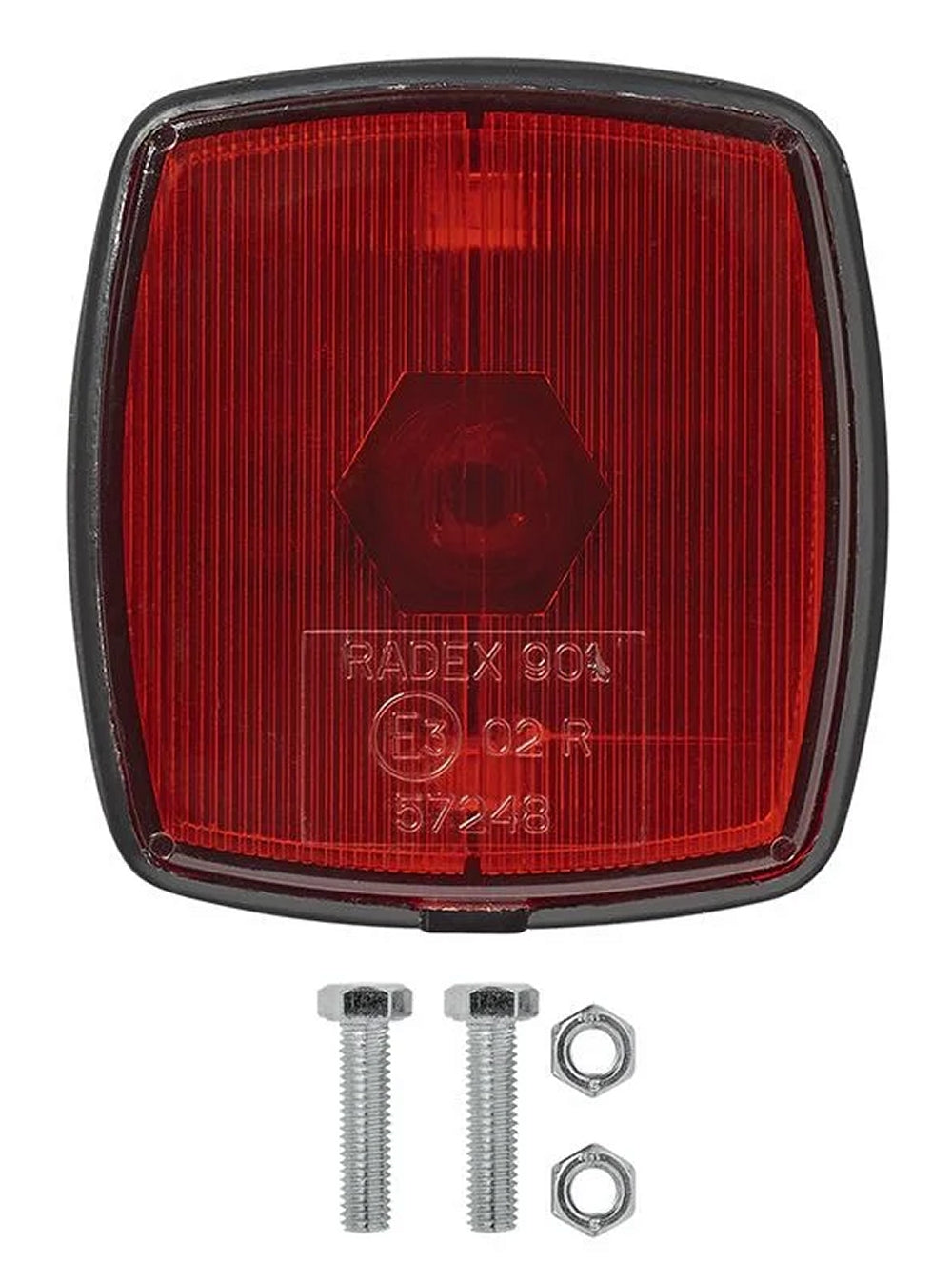 ProPlus 343703 Positionsleuchte rot 66x62mm für Anhänger Wohnwagen Wohnmobil