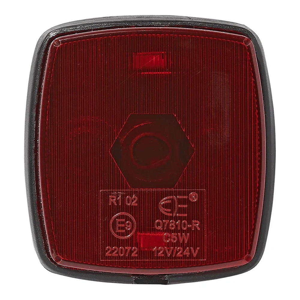 ProPlus 343703PM Positionsleuchte rot 65x60mm für Anhänger Wohnwagen Wohnmobil