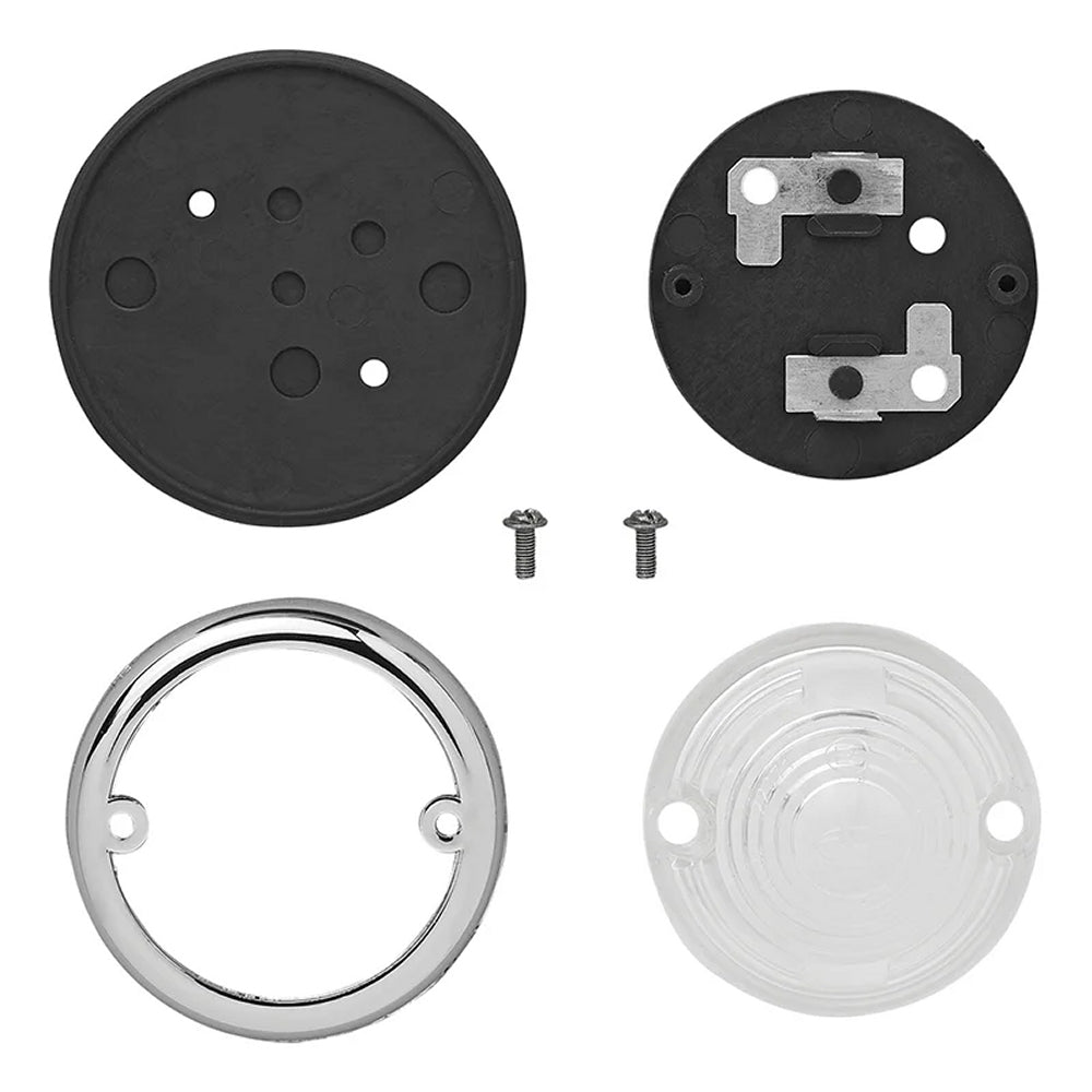 ProPlus 343705PM Positionsleuchte weiß Ø70mm für Anhänger Wohnwagen Wohnmobil