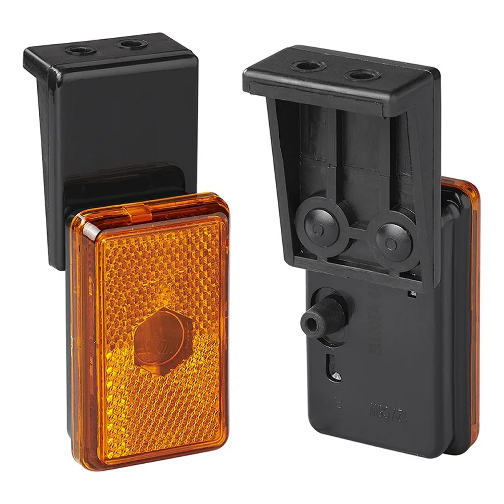 ProPlus 343709 Seitenmarkierungsleuchte orange 110x45x51mm für Anhänger Wohnwagen Wohnmobil