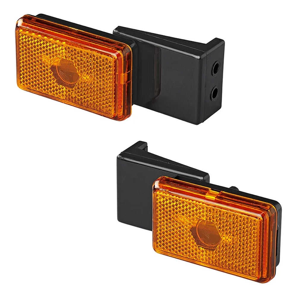 ProPlus 343709 Seitenmarkierungsleuchte orange 110x45x51mm für Anhänger Wohnwagen Wohnmobil