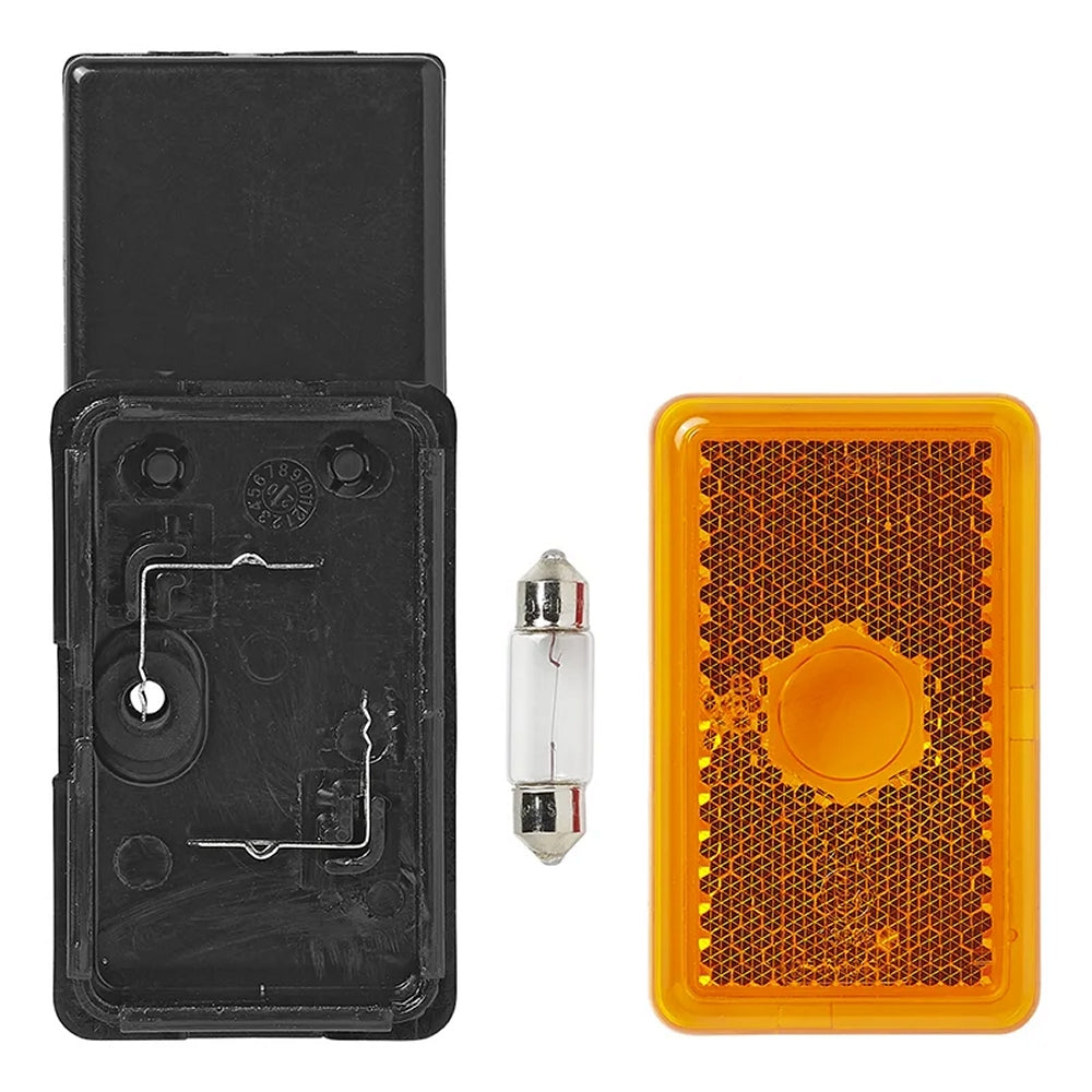 ProPlus 343709 Seitenmarkierungsleuchte orange 110x45x51mm für Anhänger Wohnwagen Wohnmobil