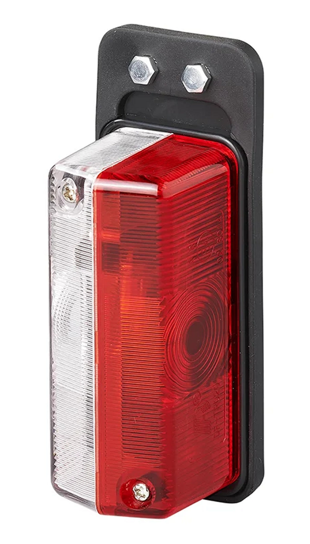 ProPlus 343711 Umrissleuchte rot/weiß 92x42mm mit Pendel für Anhänger Wohnwagen Wohnmobil