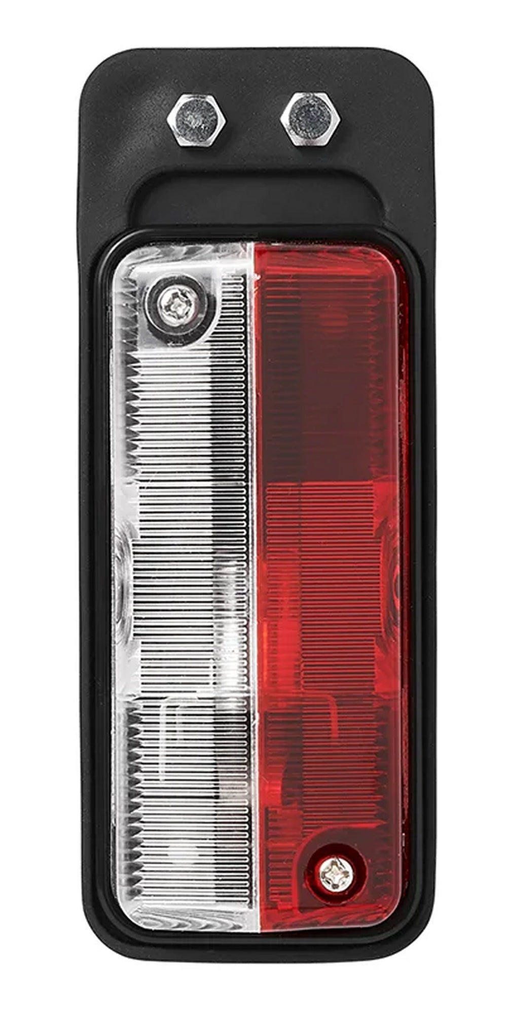 ProPlus 343711 Umrissleuchte rot/weiß 92x42mm mit Pendel für Anhänger Wohnwagen Wohnmobil