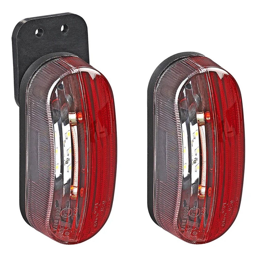 ProPlus 343713 Umrissleuchte 6 LED rot/weiß links Pendel für Anhänger