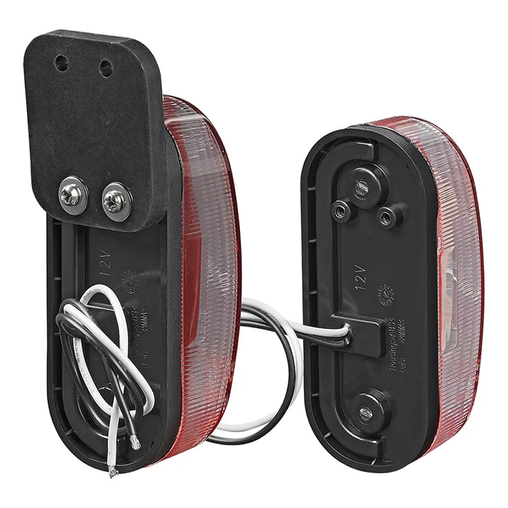 ProPlus 343713 Umrissleuchte 6 LED rot/weiß links Pendel für Anhänger