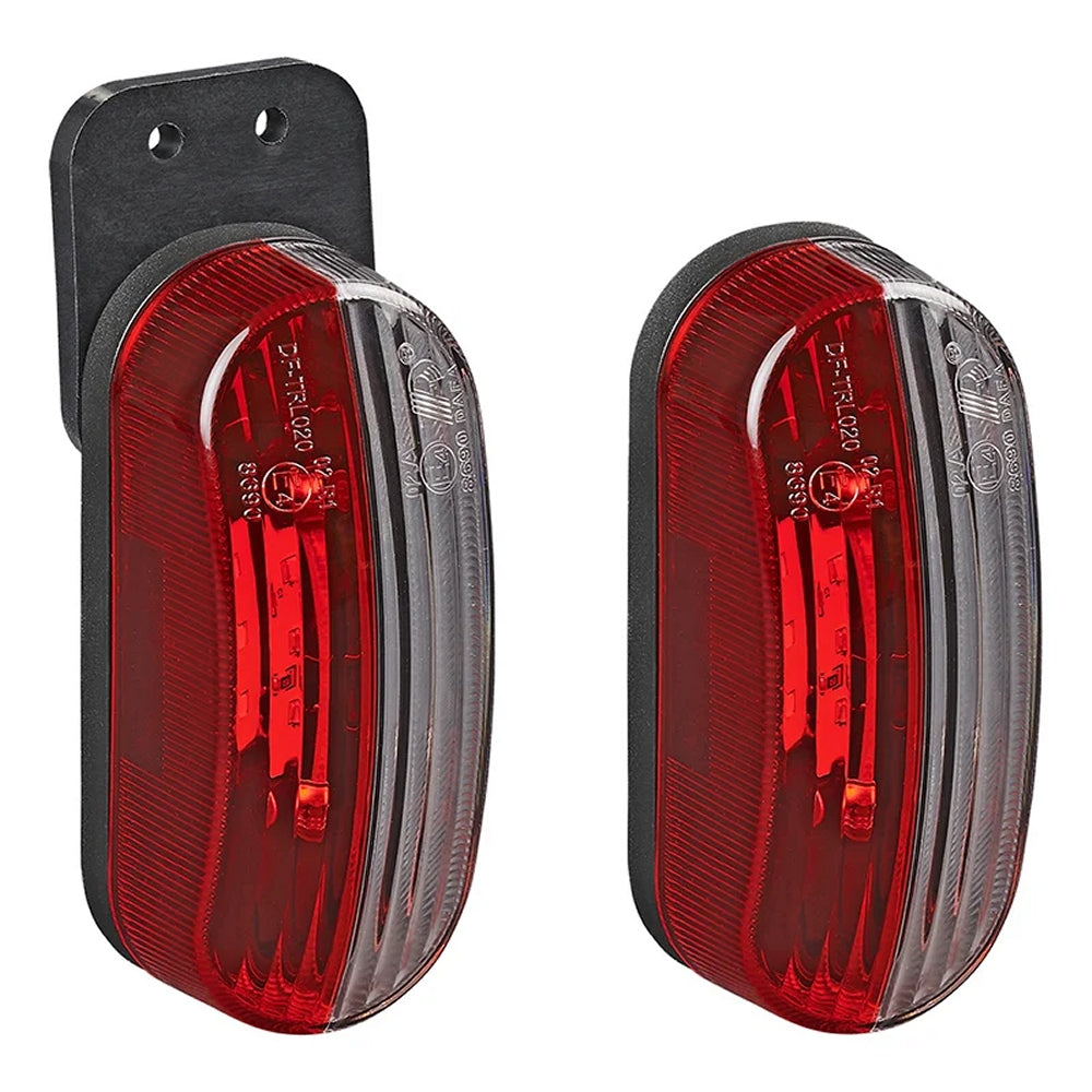 ProPlus 343715 Umrissleuchte 6 LED rot/weiß rechts Pendel für Anhänger