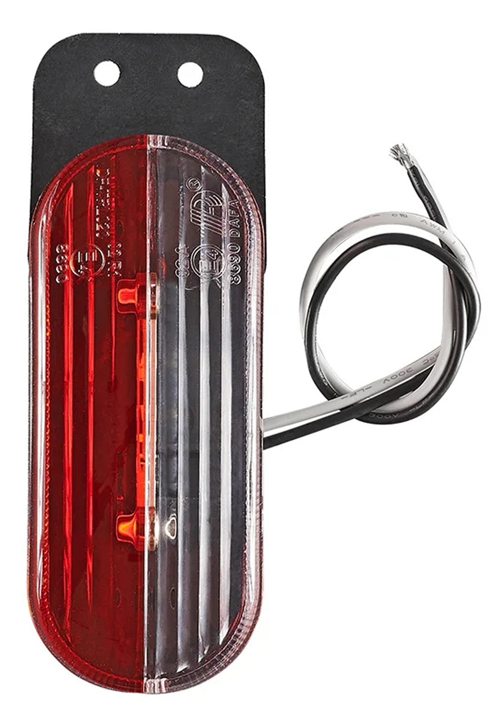 ProPlus 343715 Umrissleuchte 6 LED rot/weiß rechts Pendel für Anhänger