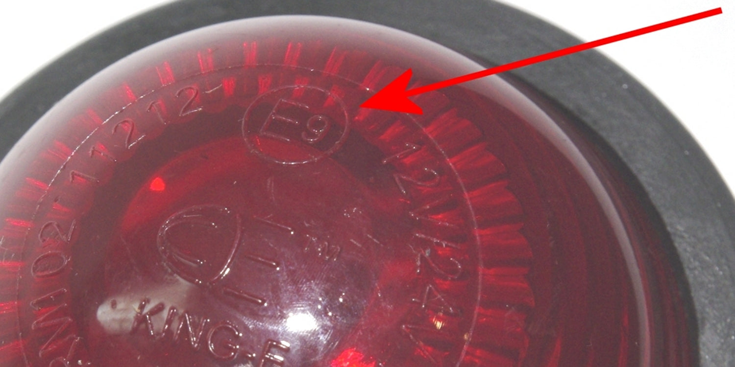 ProPlus 343718 2 x Begrenzungsleuchten / Positionsleuchten SCHRÄG ABGEWINKELT für Anhänger