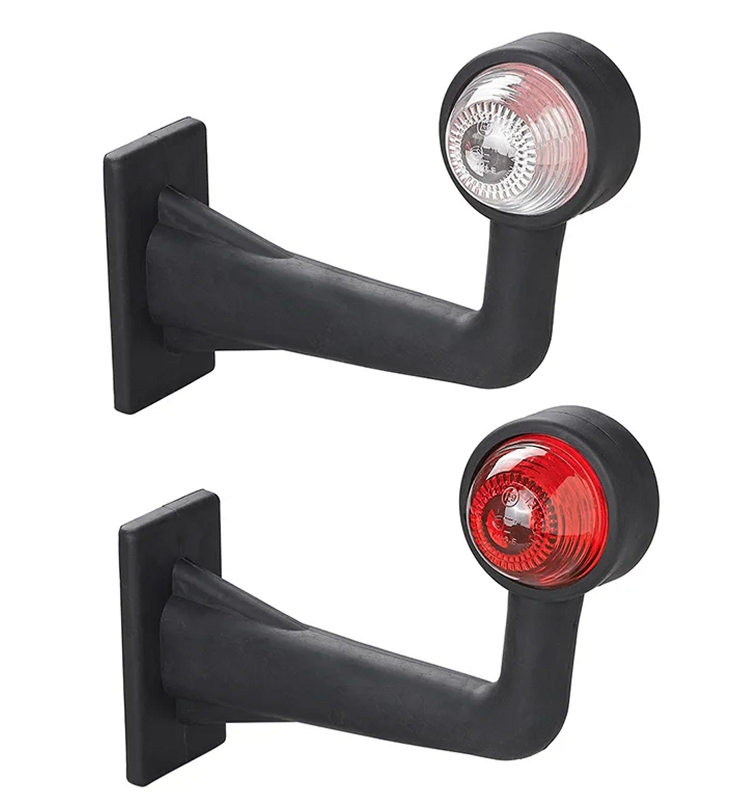 ProPlus 343719 2 x Begrenzungsleuchten / Positionsleuchten RECHTWINKLIG für Anhänger