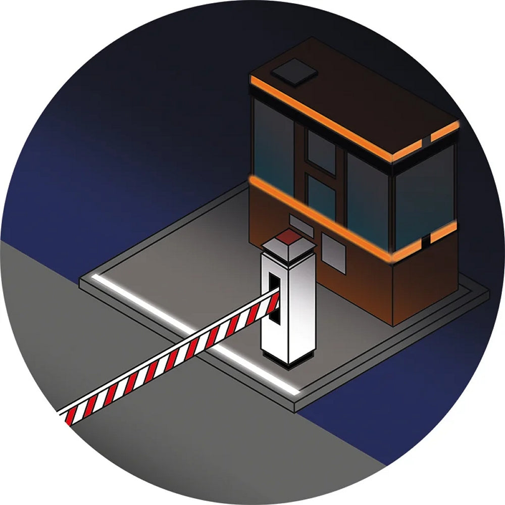 ProPlus 343794 Reflektierendes Klebeband weiß Länge 2m Breite 50mm