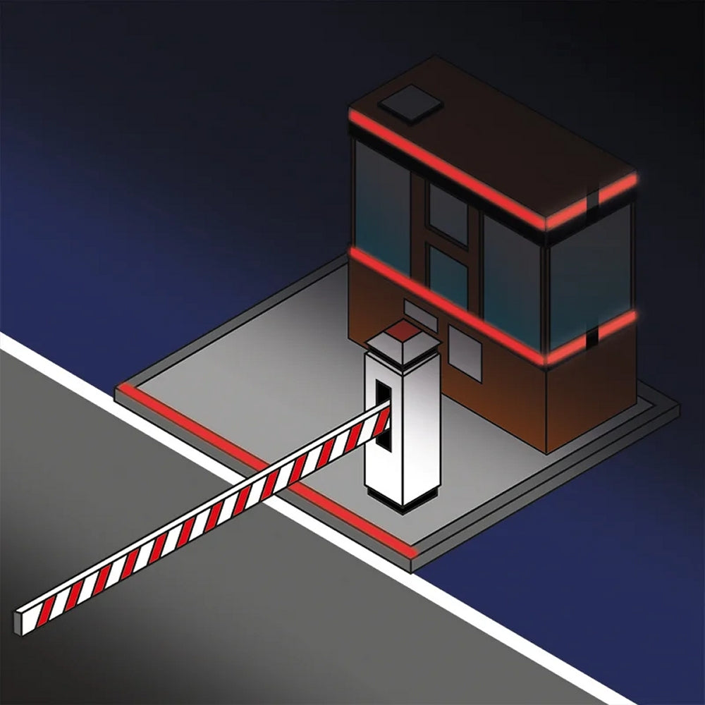 ProPlus 343795 Reflektierendes Klebeband rot Länge 2m Breite 50mm