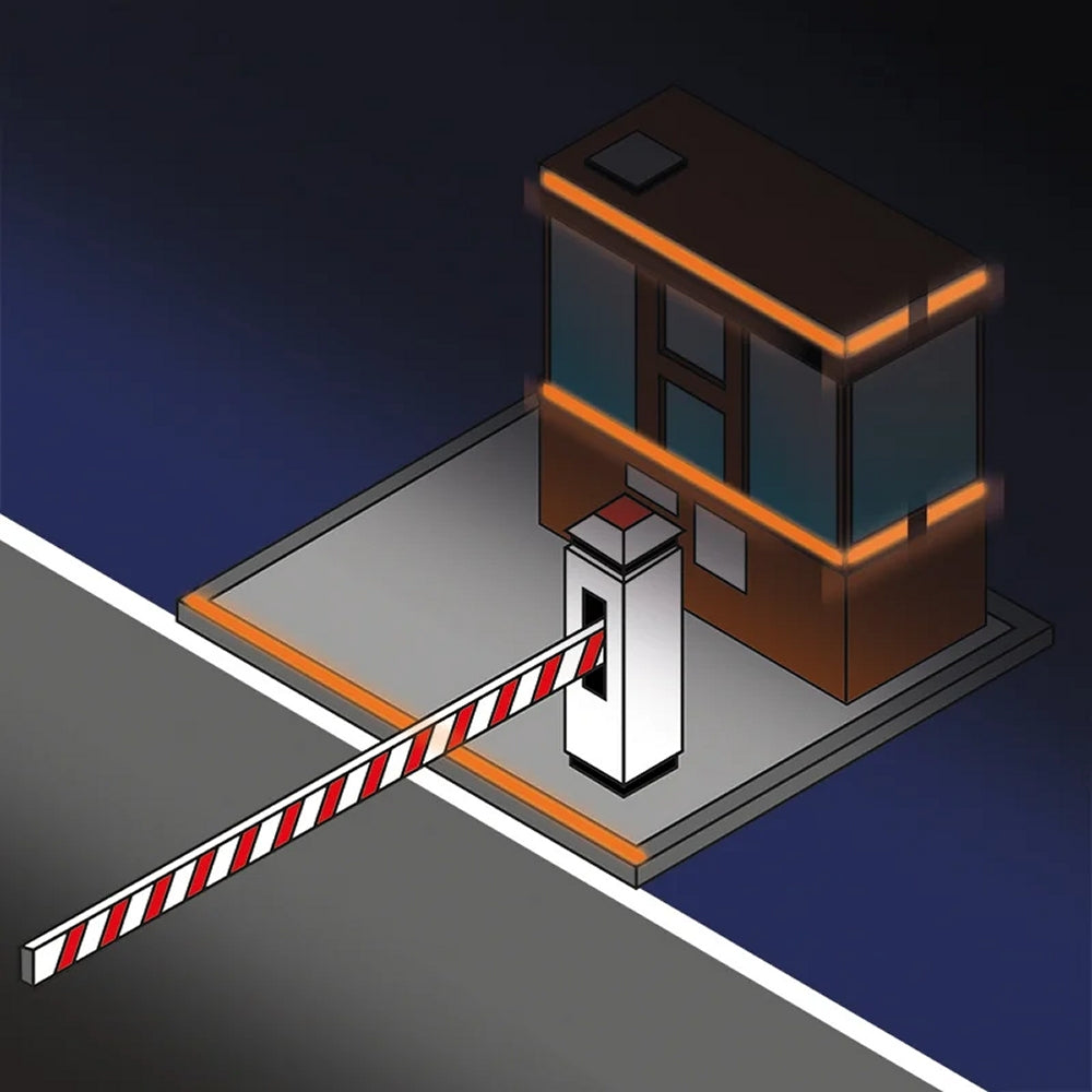 ProPlus 343796 Reflektierendes Klebeband orange Länge 2m Breite 50mm