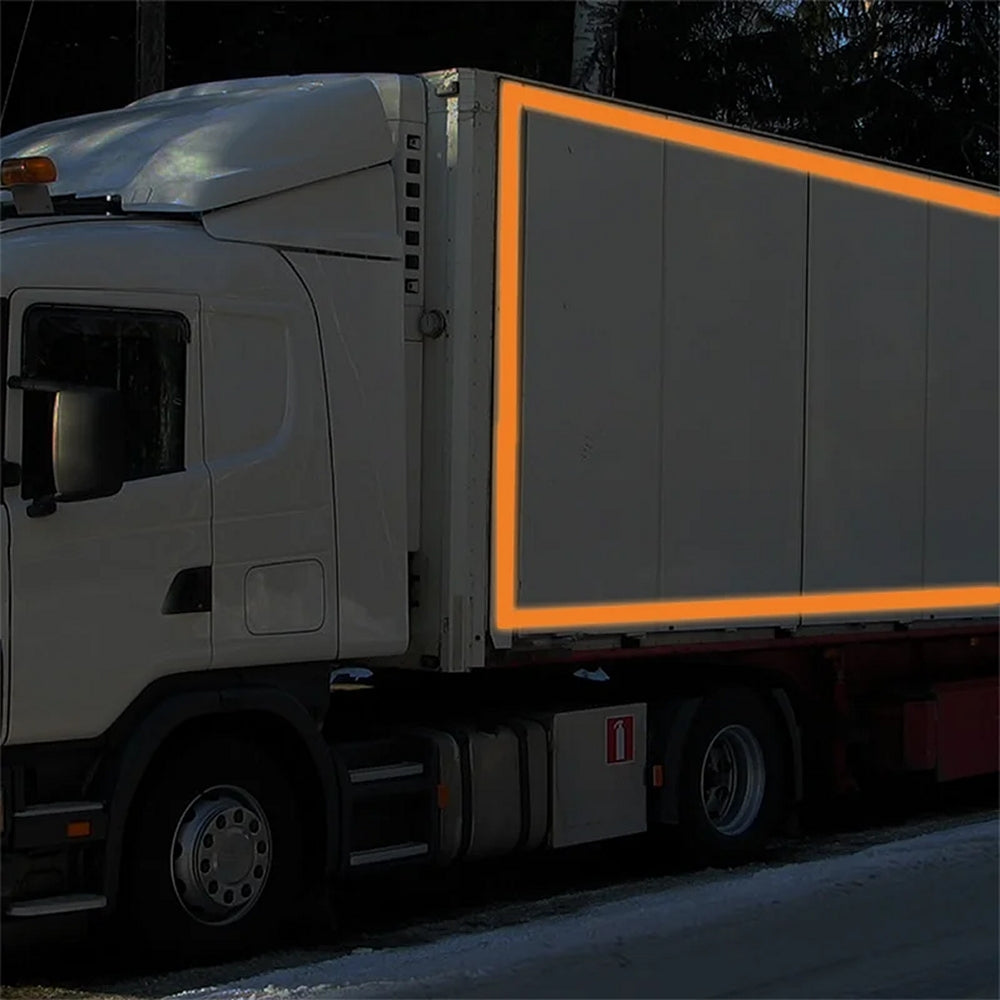 ProPlus 343796 Reflektierendes Klebeband orange Länge 2m Breite 50mm