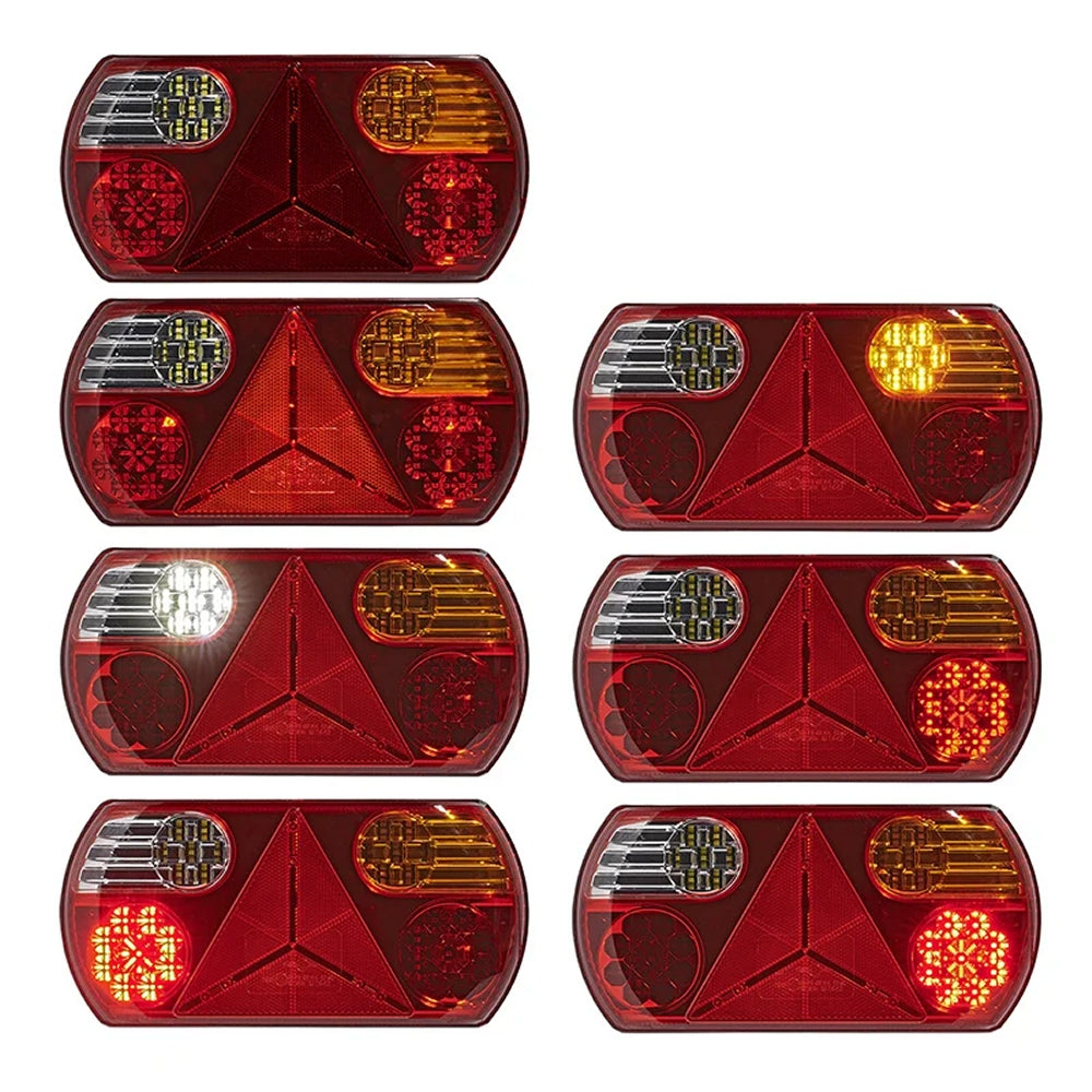 ProPlus 343946 Rückleuchte 6 Funktionen 296x142mm 32 LED rechts für Anhänger