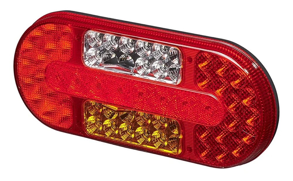 ProPlus 343947 Rückleuchte 6 Funktionen 323x134mm 54 LED links für Anhänger