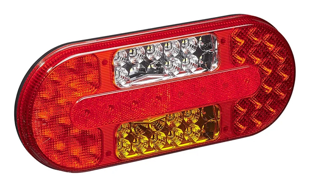 ProPlus 343947 Rückleuchte 6 Funktionen 323x134mm 54 LED links für Anhänger