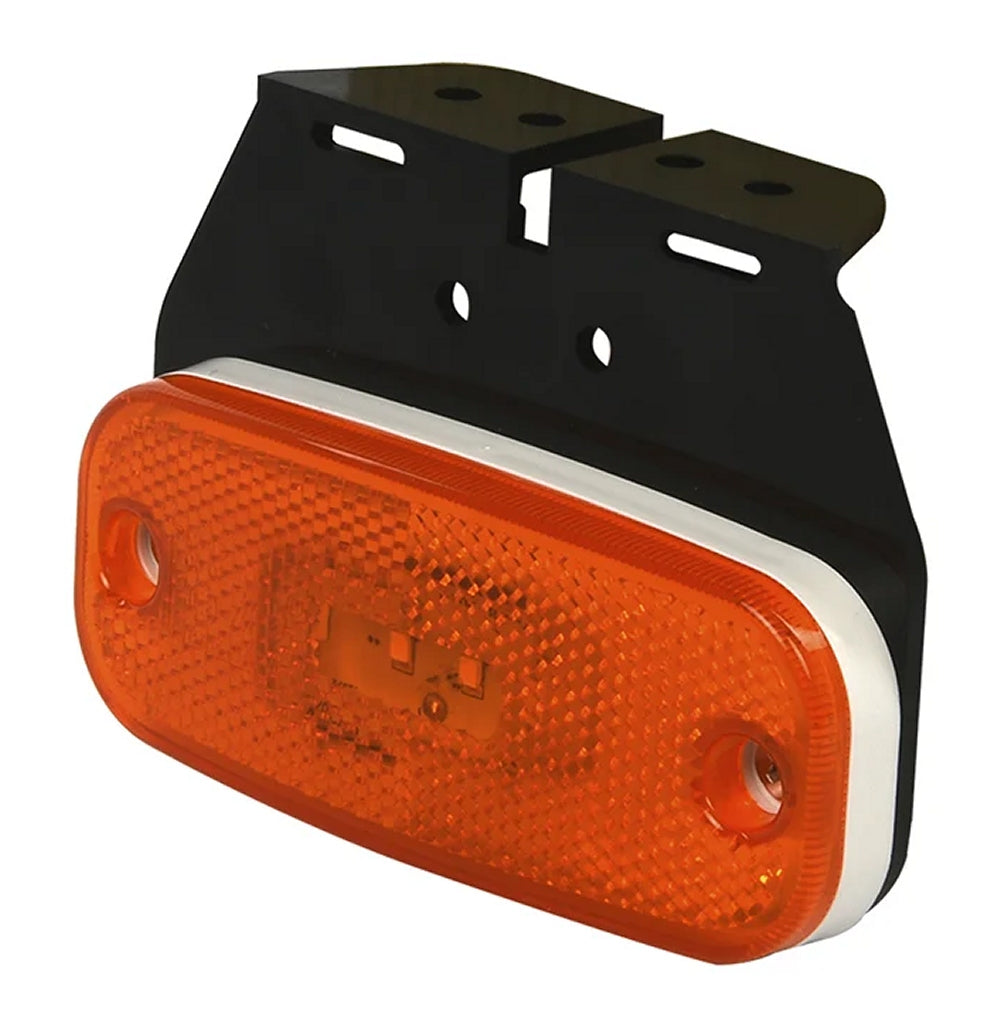 ProPlus 343977 Seitenmarkierungsleuchte orange 110x45mm LED Halter für Anhänger