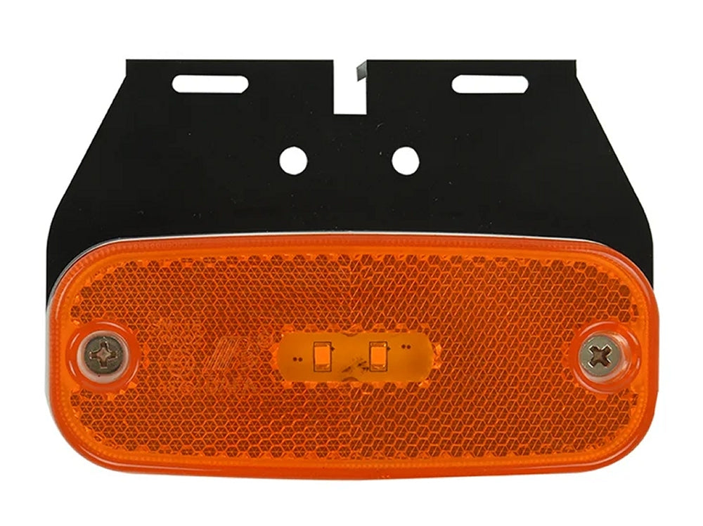 ProPlus 343977 Seitenmarkierungsleuchte orange 110x45mm LED Halter für Anhänger