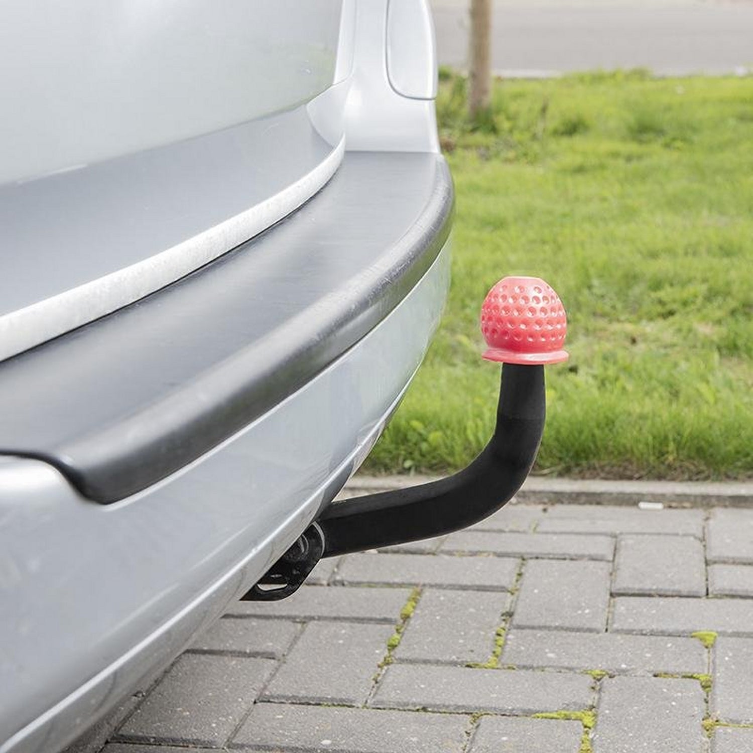 ProPlus 344167 Abdeckkappe Form Golfball rot Schutz Anhängerkupplung Kugel