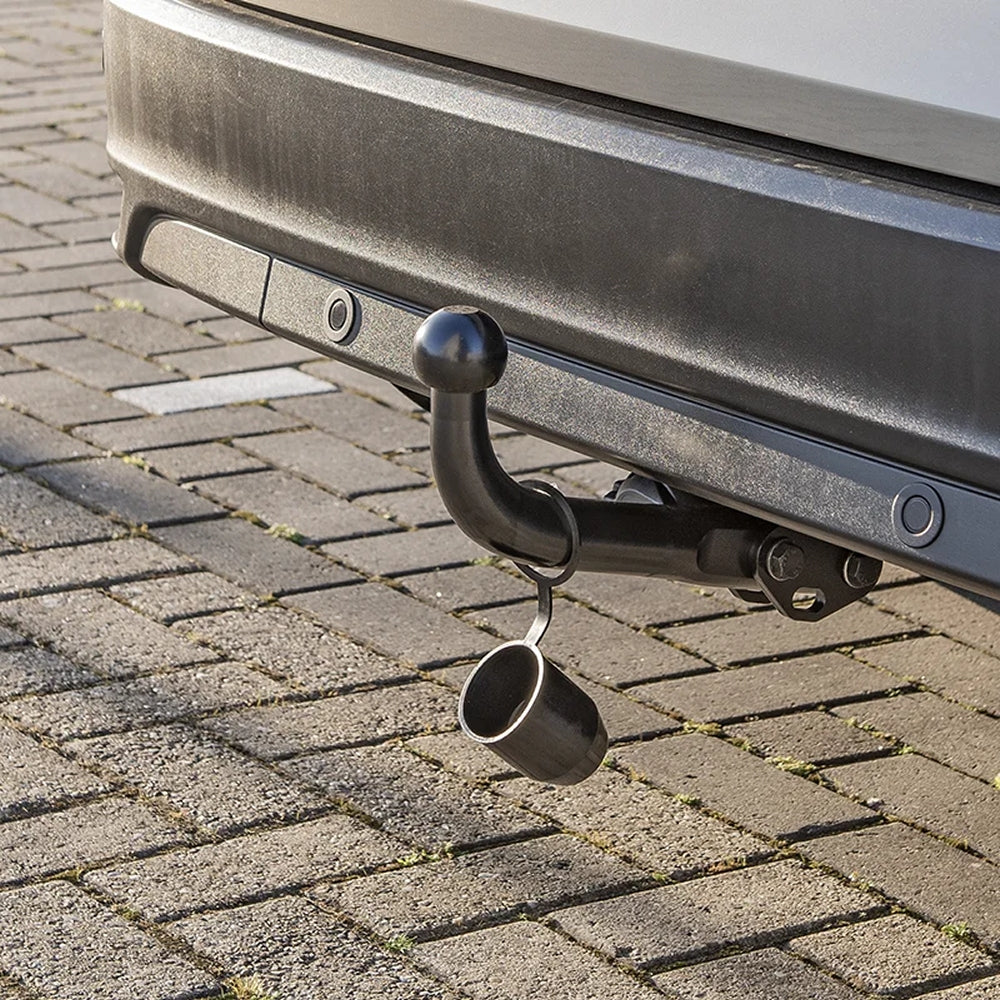 ProPlus 344170 Abdeckkappe für Anhängerkupplung Kunststoff schwarz mit Ring