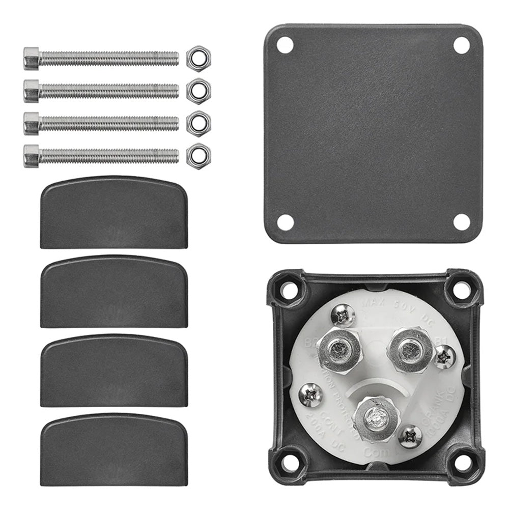 ProPlus 347038 Trennschalter für Batterie 12-48V 275/1250A 1-2-BOTH-OFF Ein/Aus Schalter