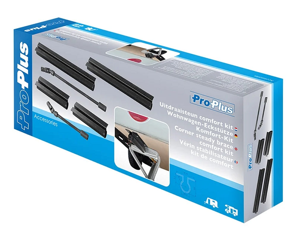 ProPlus 360022 Wohnwagen Eckstütze Komfort Kit