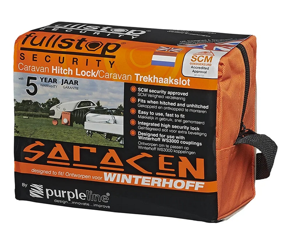 ProPlus 360037V01 Caravan Kupplungsschloss Saracen passend für Winterhoff SCM