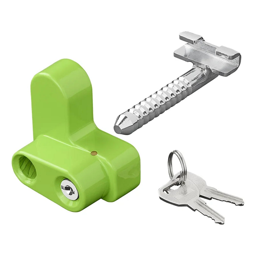 ProPlus 360150 Ausdrehstützenschloss mit 2 Schlüsseln Ausdrehstütze Schloss