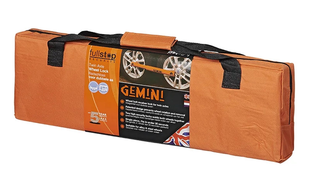 ProPlus 360174 Radkralle Gemini für Doppelachse Wohnmobil Anhänger