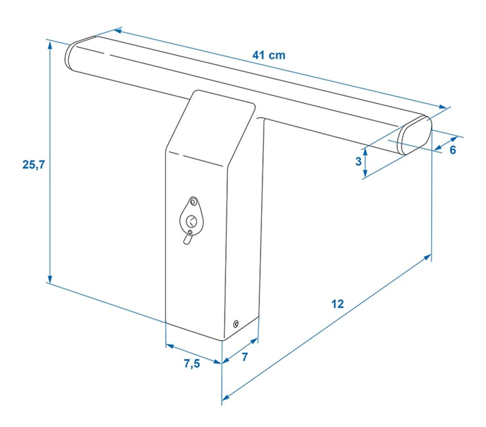 ProPlus 360225V01 Anhängerkupplungsschloss für Nutzfahrzeuge Diebstahlsicherung