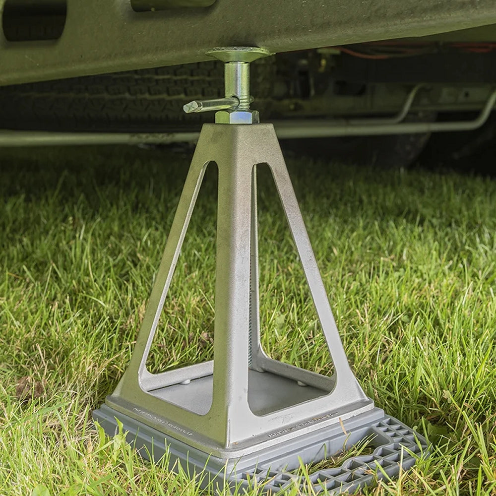 ProPlus 360801 2 Stück Stützböcke aus Aluminium Wohnwagen