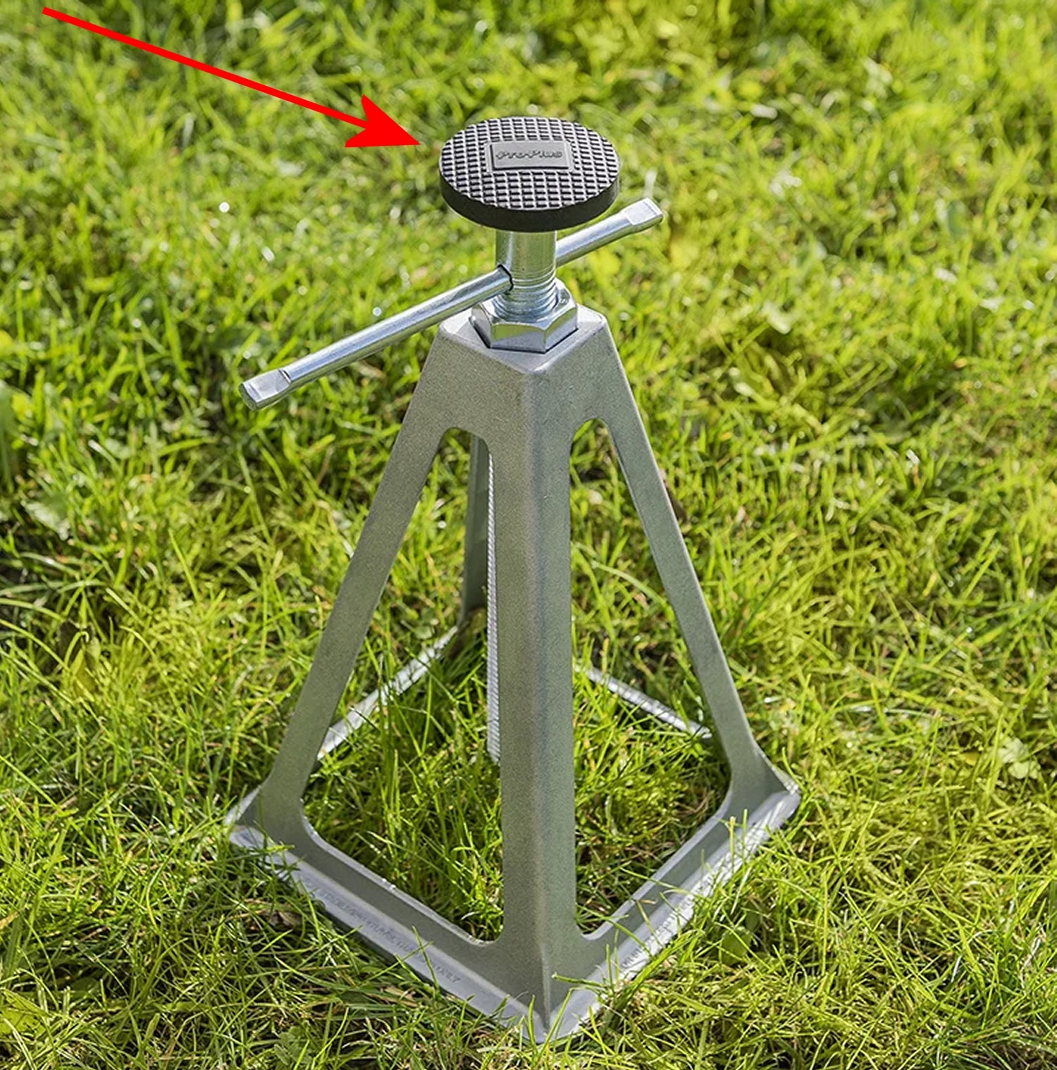 ProPlus 360801AC01 Set von 4 Schutzkappen Auflage für Stützbock Set 360801 & 360803