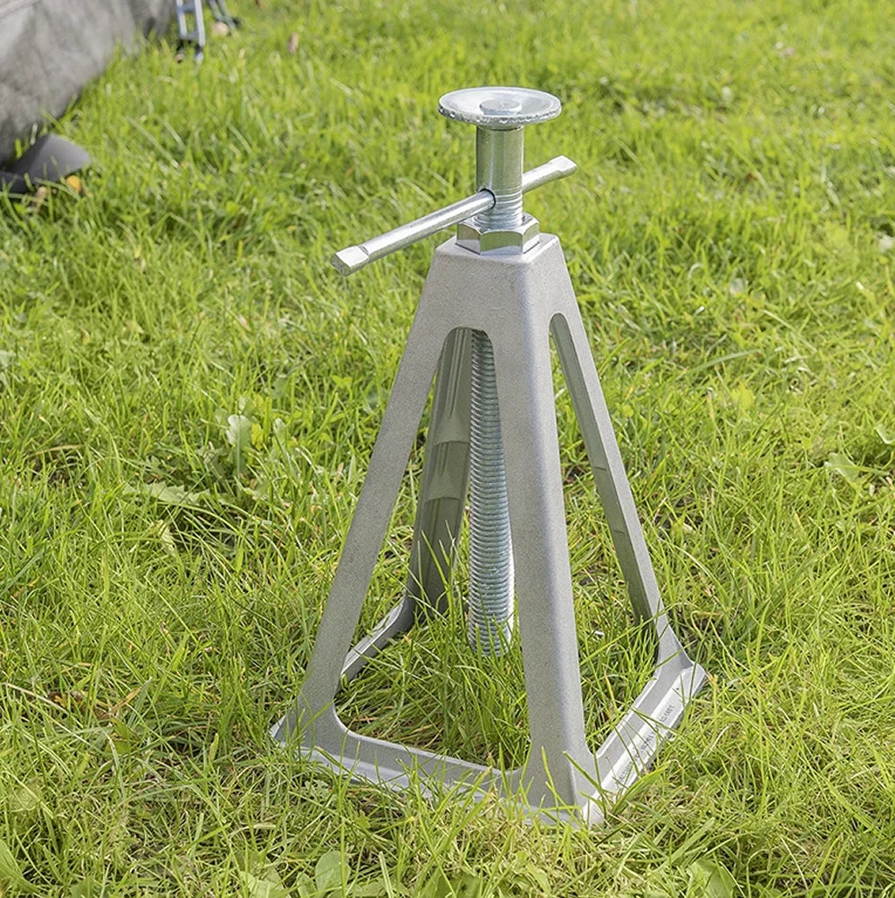 ProPlus 360803 Satz 4 x Stützböcke, höhenverstellbar aus Aluminium