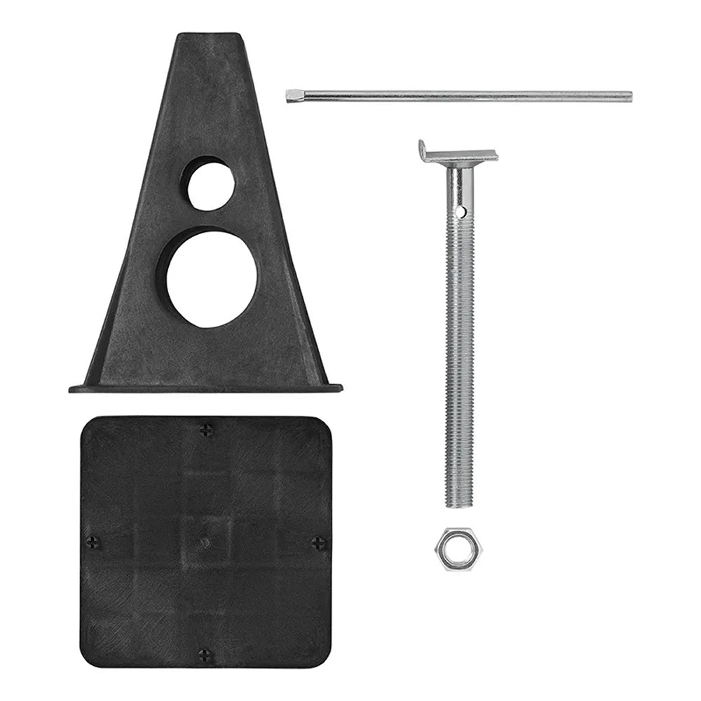 ProPlus 360808 Satz 4 x Stützböcke höhenverstellbar aus Kunststoff 750kg pro Stück