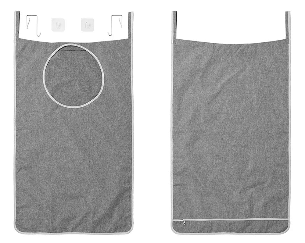 ProPlus 360813V03 Wäschesack mit Reißverschluss zum Aufhängen 65 x 80cm