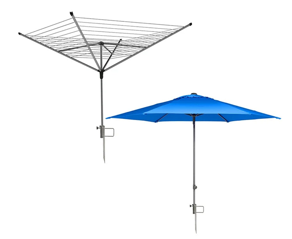 ProPlus 360816 Wäschespinne Sonnenschirm Rasendorn 45cm Ø35mm Camping