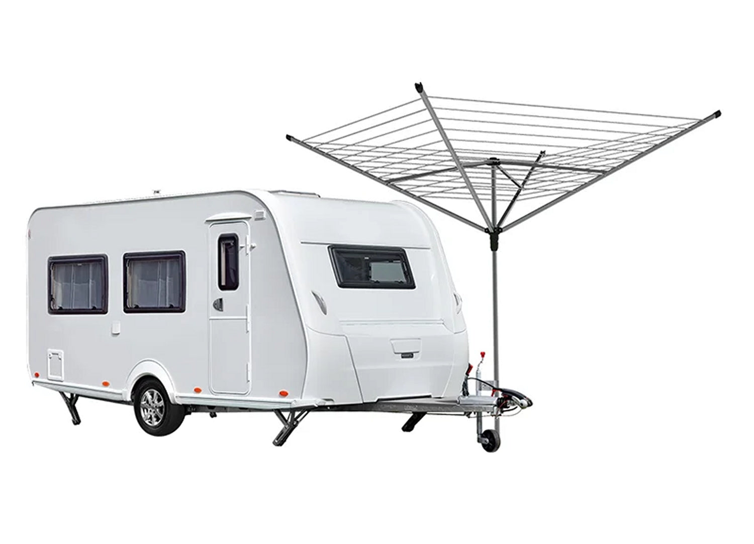 ProPlus 360818 Klemmhalter Wäschespinnebefestigung für Stützrad