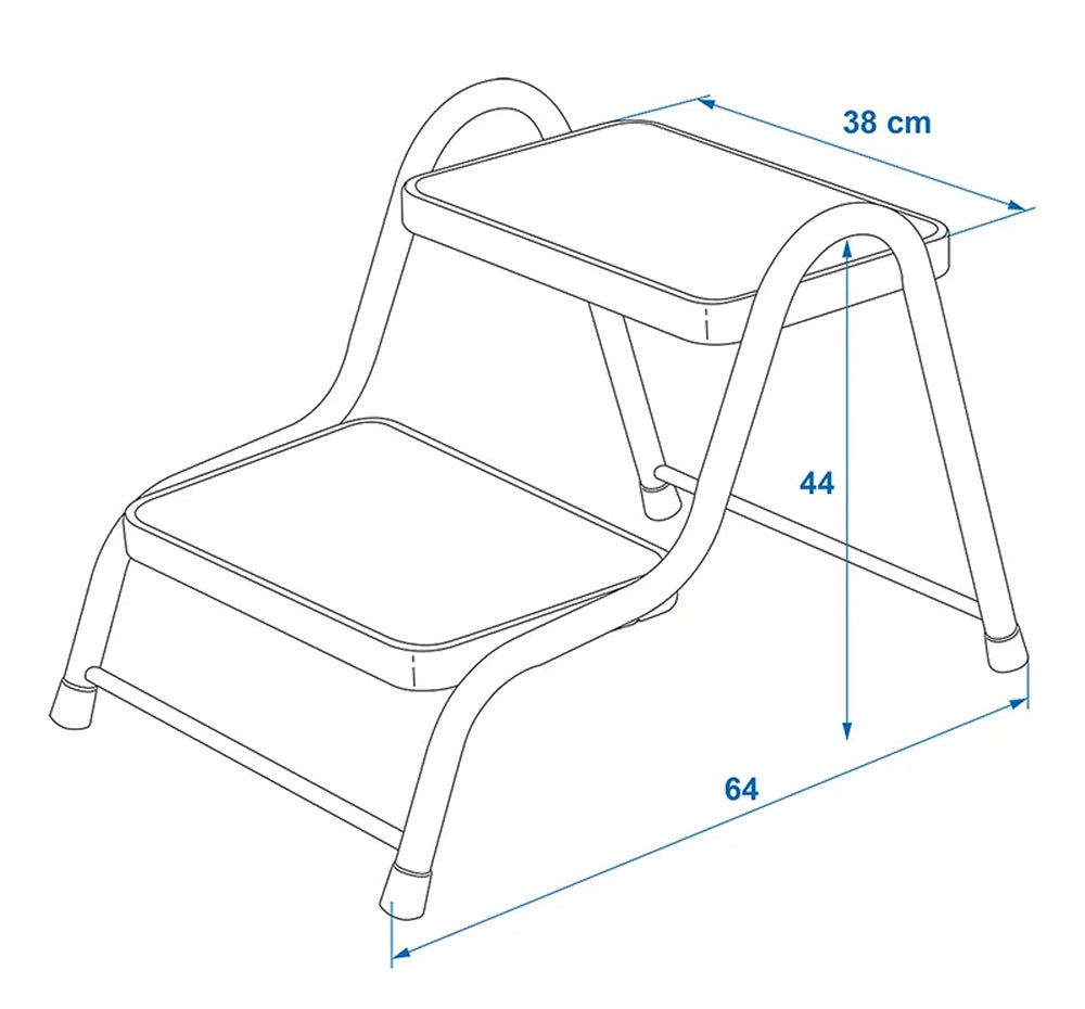 ProPlus 360829V01 Doppeltrittstufe Heavy Duty Wohnwagen Wohnmobil