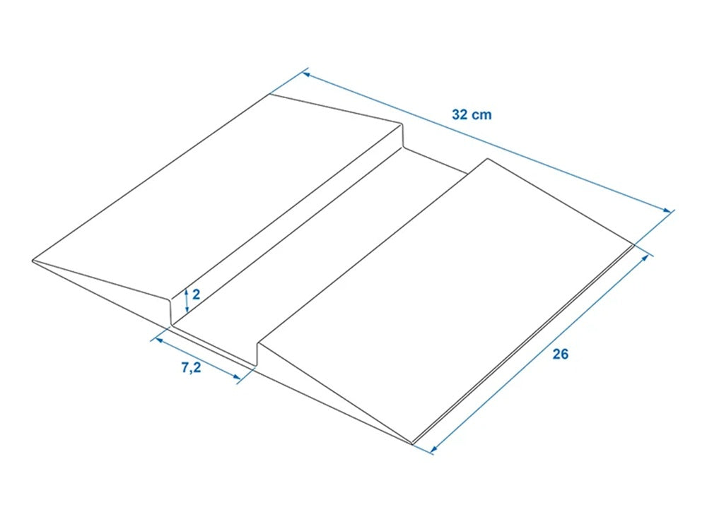 ProPlus 360849AC01 Wohnwagenwaage Auffahrrampe Waage Wohnwagen
